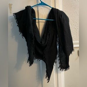 Black scarf/ shawl